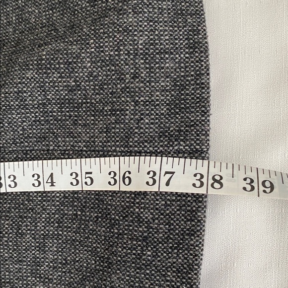 Jones New York Charcoal Trench Coat Womens Mid Length Relaxed Button Up 1X - Picture 9 of 9